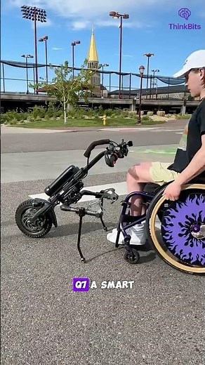 Turn Any Wheelchair Into an Electric Bike in Seconds! ⚡️