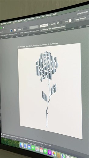 Cómo crear efecto de punto de cruz en Illustrator — Tip 51