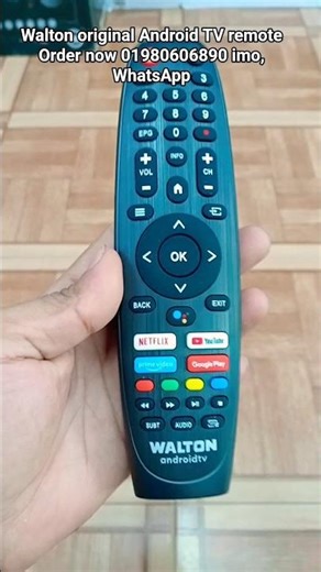 Walton original Android TV remote #viral #trending #android