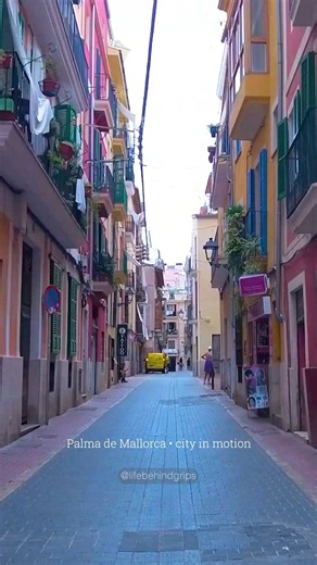 Palma de Mallorca, Spain 🇪🇸 | Old Town Walking Tour | Mallorca Timelapse #shorts
