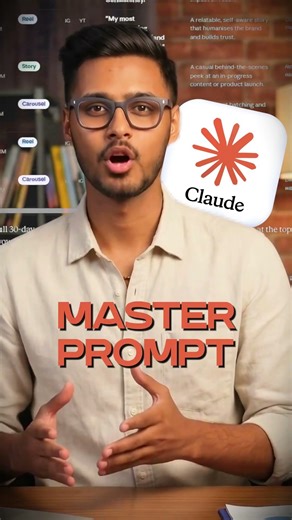 Stop running out of content ideas with this Claude prompt #aitools #claude #hack