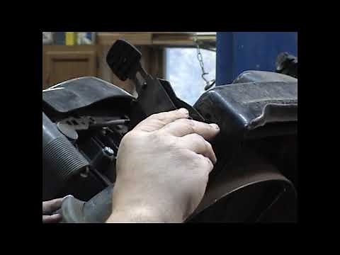 Replacing lawnmower wheel adjuster