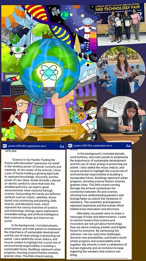 Digital Poster Making Contest #Champion #BEStheBEST Yannah Colene Custodio | Mabel Santos Custodio