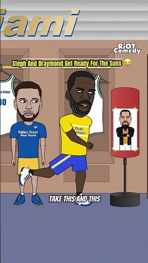 Steph Curry And Draymond Green Get Ready For The Suns 😂 Warriors Vs Suns WYG