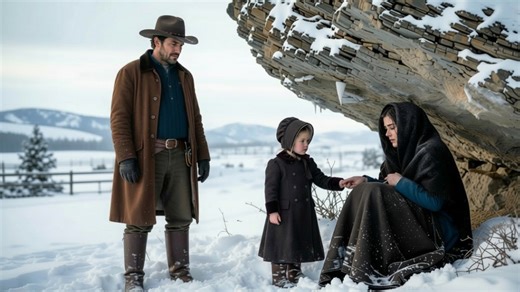 She Fled Into a Winter Blizzard — Until a Rancher and His Daughter Changed Her Fate “AI-generated fictional Western story for entertainment.” #AmericanWest #FrontierLife #westernstories | SLEEP WEST