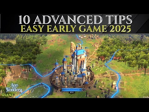 10 Pro STARTING TIPS For EASY EARLY GAME 2025 - Age Of Wonders 4