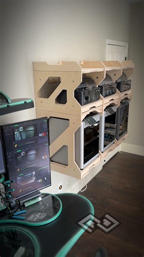 It’s absolutely possible 😉 Andweeing questions on how to hang our printer stands to walls 😎👍