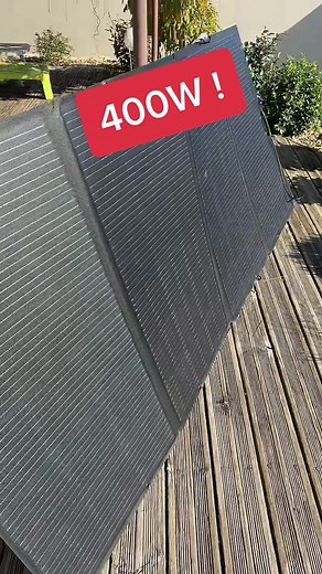 Test des panneaux solaires 400W ecoflow pour le van life et la maison