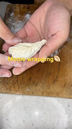Momo wrapping 🥟