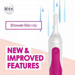 1.2K reactions · 37 shares | Introducing New Veet Sensitive Touch Trimmer, designed to gently trim and shape your hair with unsurpassed precision.  …Oh and you can even use it in the shower! Buy now https://bit.ly/2w1TEai #JustVeetIt #NoFearOfCuts | Veet Malaysia | Facebook