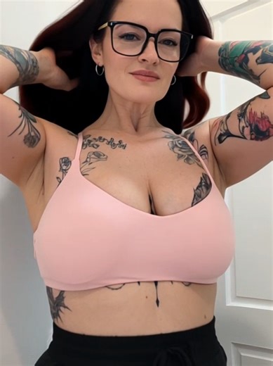 #blackhairtiktok #leatherdress #36DDD #tattootiktok #bra