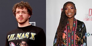 Jack Harlow & Brandy Perform Live 'First Class' Remix At BET Awards