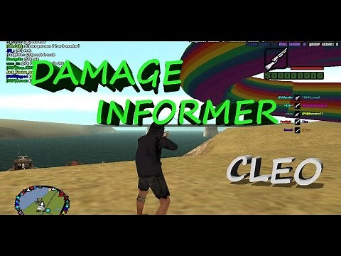 [CLEO] Damage Informer | SAMP 0.3.7
