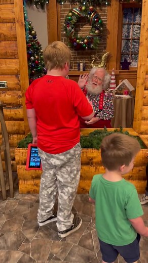 We loved meeting Santa today! #santaclaus #visitingsanta #mallofamerica #minnesota The Santa Experience MN #autism #brothers | Finding Cooper's Voice