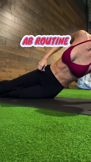 this one’s killer and works soooo good!! #abs #abroutine #summer | Exercise Routines