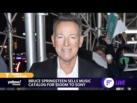 Bruce Springsteen sells music catalog for $500M
