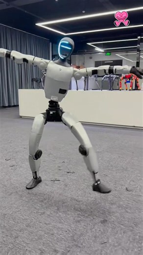 5.3K views · 65 reactions | Did you expect that? Unitree robot are learning stunts ❤️❤️ #robotics #robot AI News  | Reviews | Facebook