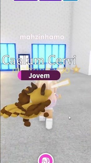 NOVO PET CAELUM CERVI NEON ADOPT ME ROBLOX! NEON CAELUM CERVI!