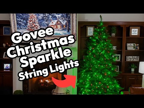 Govee Christmas Sparkle String Lights! With AIGC and Smart Control!