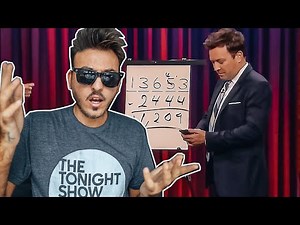 Magician Reacts To CRAZY Trick on Jimmy Fallon