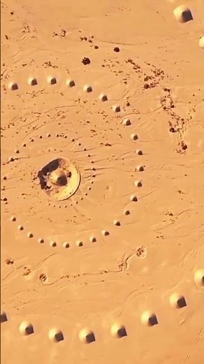 The Giant Mystery of Egypt's Desert: Desert Breath 🌀​#DesertBreath #MysteriousPlaces #Shorts