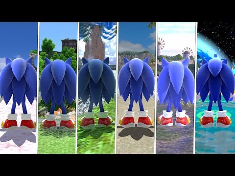 Opening Stages from Games in Sonic Generations!