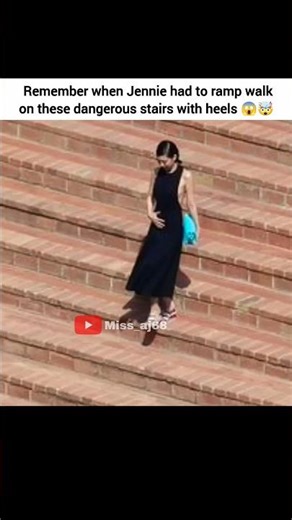 Jennie one wrong move can end life 😱😰 #jennie #fypviralシ #ytshorts #blackpink ‪@jennierubyjane‬