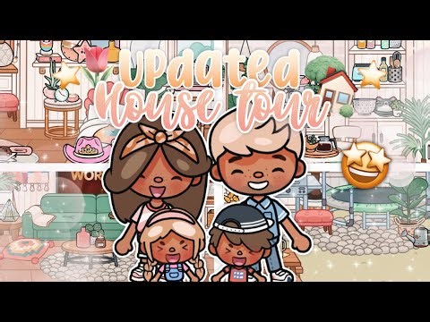 Big Family Home *AESTHETIC* Updated HOUSE TOUR! 🏡💖 || 🔊VOICED || Toca Life House Tour 🌎
