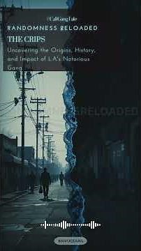 From LA Streets: The Shocking Origin Story of the Crips Gang! 🔵 #Crips #GangHistory #TrueCrime