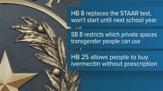 New Texas state laws take effect in December: STAAR Test, Bathrooms, Ivermectin and more