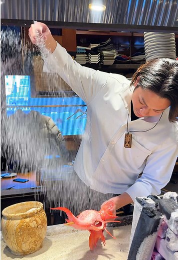 豪快！塩プロの炉端焼き｜福岡グルメ