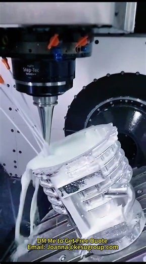 Motor housing precision CNC machining