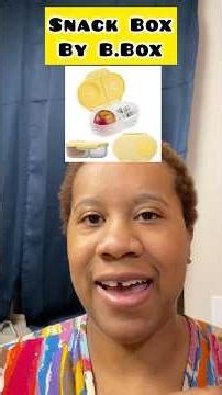 B.box Snack Box Review — Handy design, but durability needs love ✨🍎