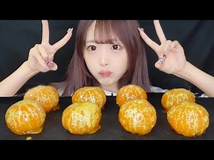 【ASMR】みかん飴の咀嚼音🍊