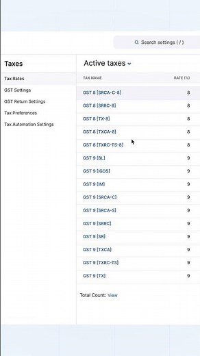 Enabling GST Settings - Singapore Edition - Zoho Books
