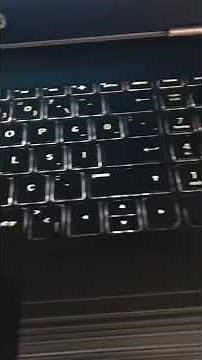 This Key Combination Will UNLOCK The Lights On Your Laptop Keyboard? - I Tested It..👽