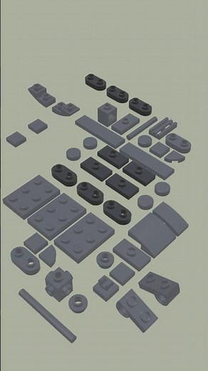 Legendary T-34 — LEGO Micro Build Timelapse