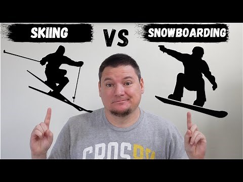 Skiing VS Snowboarding: What is harder to learn as a complete beginner? First 4 Days Comparision