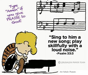 51K views · 2.5K shares | “Sing to him a new song; play skillfully with a loud noise.” -Psalm 33:3 | Jerusalem Prayer Team | Facebook