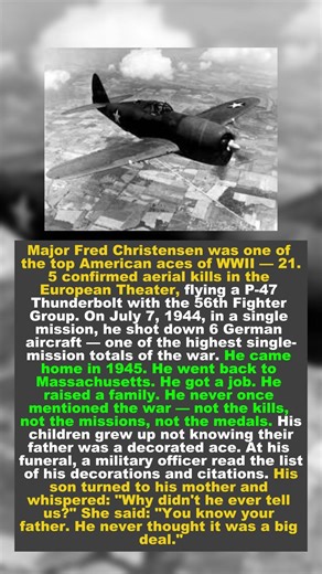 21 Kills and Zero Bragging: The Secret Hero of WWII 🛩️
