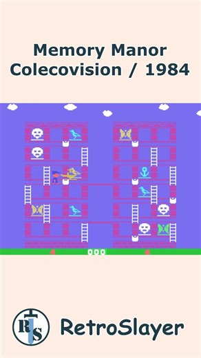 Memory Manor Gameplay Colecovision