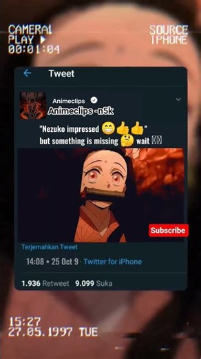 "The most powerful and cutest movement 😁"#Nezuko #zenitsu# demon slayer#cutest movements