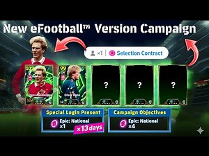 EXCLUSIVE! Tomorrow’s Campaign 🤩 Free Rewards & More || eFootball 2026™ Mobile