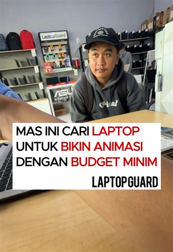 kerjaan bikin animasi cari laptop yang siap tempur kayak mas ini🤩 📍Bisa cek langsung di toko: LAPTOP GUARD - Jalan Godean KM 4,5 , depan pasar Tlagareja, Gamping, Sleman, Yogyakarta 📍Cari di Google Maps: “LAPTOP GUARD” ☎️ Fastrespon WA/Call: 085228201684 #juallaptopmurah #jualasusmurah #asuse410ma #tokolaptopjogja