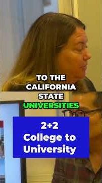 California Community College Transfer: Your Easy Path! #shorts