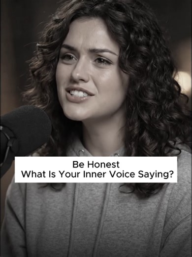 If you listened to your inner voice what would it tell you to stop ignoring? #podcast #realtalk #trending #viral
