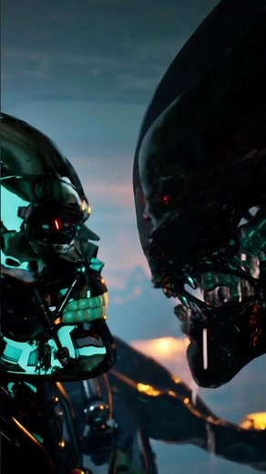 Alien vs Terminator- Fan parody short, full video on channel!