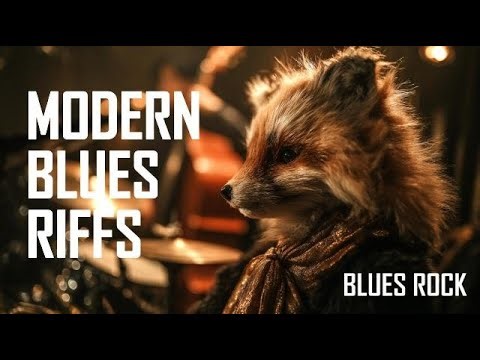 Modern Blues Riffs 🎸 Soulful Blues Rock Guitar Groove