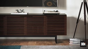 Upgrade your entertainment space with the BDI Corridor Media Collection, now on SALE! Get the perfect blend of style, functionality, and storage for your TV setup. Learn more @ bdiusa.com/sale #BDIHomeEntertainmentSale | BDI Furniture