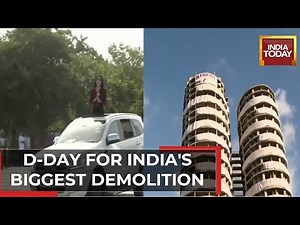 Noida Ground Report | Exclusive Report From Right Outside Supertech Twin Towers | Noida News